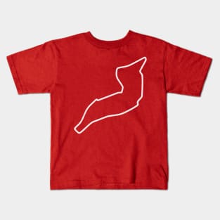 Autodromo Enzo e Dino Ferrari [outline] Kids T-Shirt